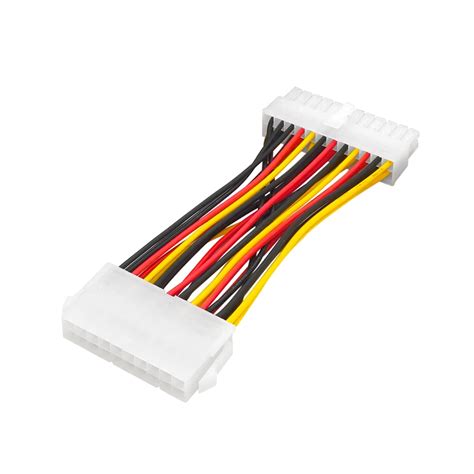 C Ble Adaptateur En Plastique Connecteur ATX 20 Broches M Le 24 Broches