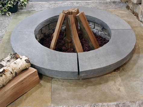 Natural Stone Fire Pit | Kits or Custom Designs | Lemke Stone Products