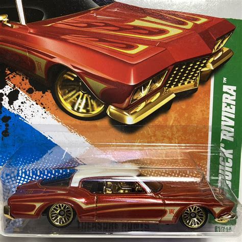 未使用に近いTREASURE HUNT トレジャーハントホットウィール ビュイック リビエラ Hot Wheelsの落札情報詳細 ヤフオク落札価格検索 オークフリー