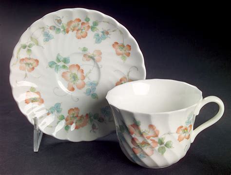 Cottage Rose Flat Cup Saucer Set By Wedgwood Replacements Ltd