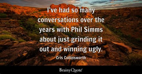 Cris Collinsworth - I've had so many conversations over...