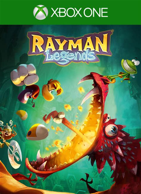 Rayman Legends Xbox One Box Cover Art Mobygames