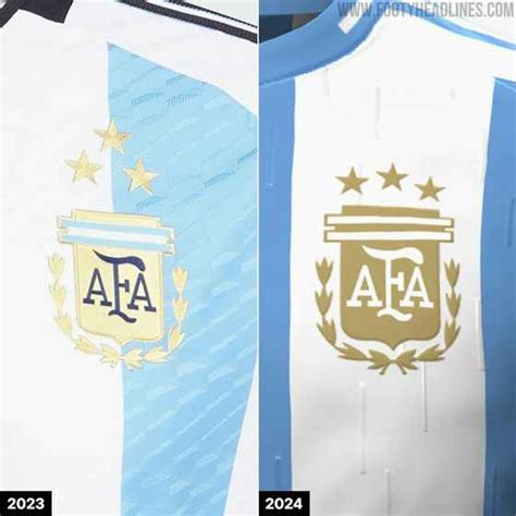 El Gran Cambio Del Escudo De La Selección Argentina En La Indumentaria