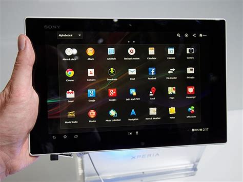 Hands On With The Sony Xperia Z Tablet Digital Photography Review