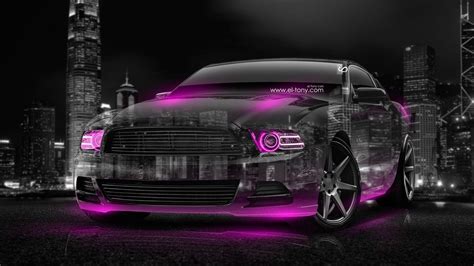 Neon Mustang Wallpapers Top Free Neon Mustang Backgrounds