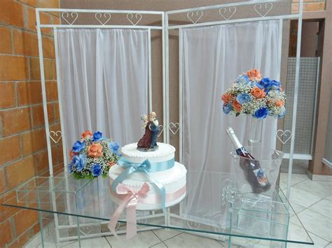 Festas e Decorações Pazelo Buffet Bodas de Vidro Josué e Darcy