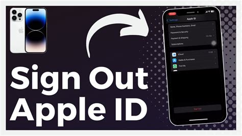 How To Sign Out Apple Id On Iphone Step By Step Youtube