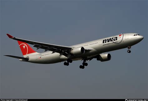 N810NW Northwest Airlines Airbus A330 323 Photo By Koos Biesheuvel ID