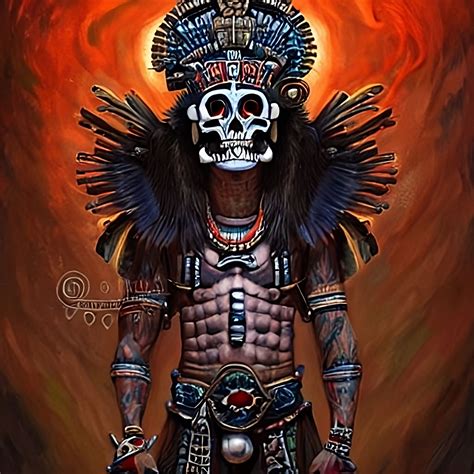 Mictlantecuhtli El Dios Azteca De La Muerte Dioses Aztecas Aztecas