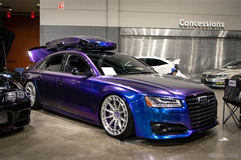 Purple Wraon Audi S At Tuner Evolution Chicago Benlevy