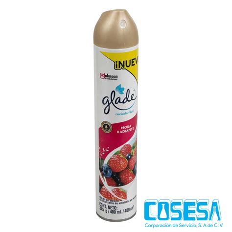 Arom Aerosol Glade Mora Radiante Cosesamex