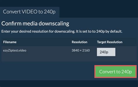 convert video  p downscale resolution ezyzip