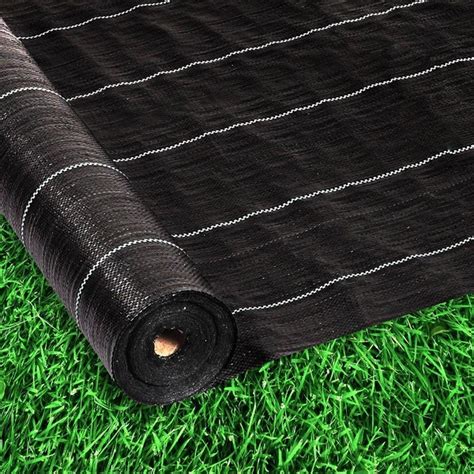 Weed Mat 1 83mx100m Plant Control Weedmat Pebbles Gravel Woven Fabric Afterpay Zippay Zipmoney