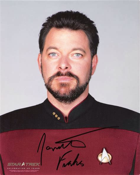 Jonathan Frakes as Commander Riker on Star Trek: The Next Generation | Star trek, Star trek meme ...