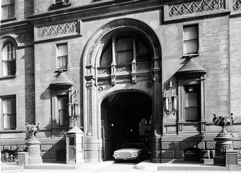 Entrance of Dakota Apartments, West 72nd Street - 1965