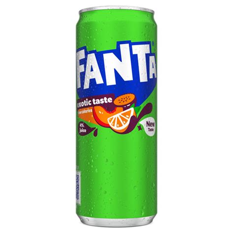 Fanta Exotic Slim 33cl Solucious