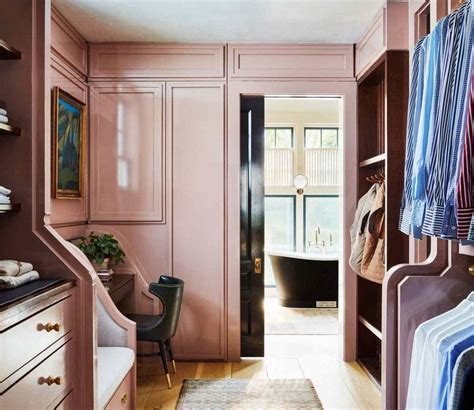 Space Of The Week A Blush Toned Closet Became A Designers Arena For