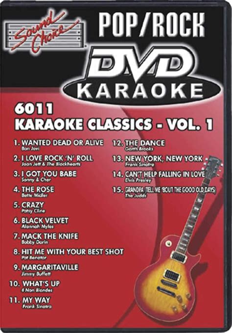 Sound Choice Karaoke Classics Dvd Karaoke - Vol 1 | PSSL ProSound and Stage Lighting