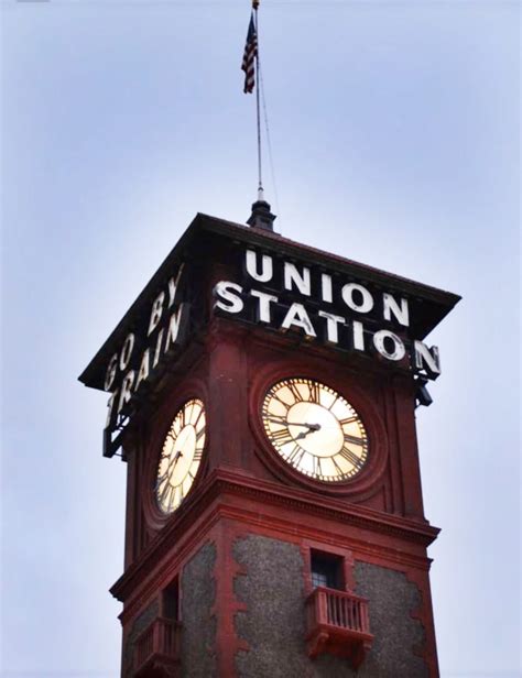 Union Station - Clock Tower - PDX People