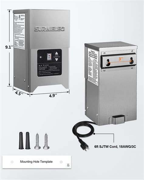 Suraielec Low Voltage Landscape Transformer 300w Outdoor Light