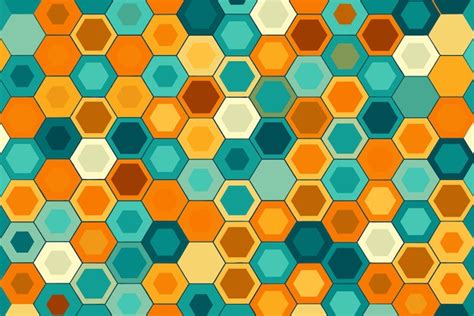 Padr O Geom Trico Hexagonal Sem Costura Hex Fundo Abstract Ilustra O