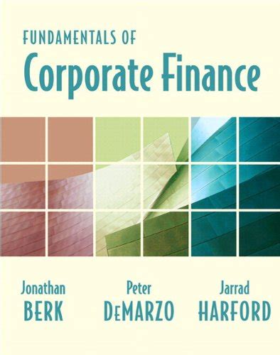 Amazon Fundamentals Of Corporate Finance Berk Jonathan Demarzo