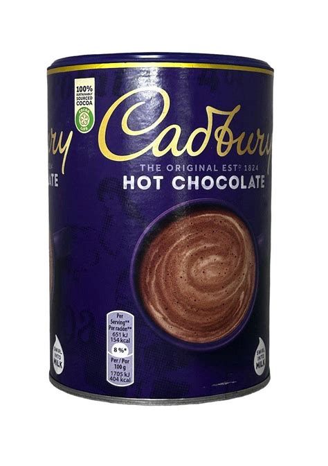 Cadbury Hot Chocolate Original G Etsy