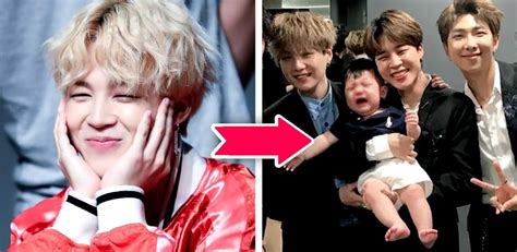 BTS Snaps Photos With Their Manager's Baby And Causes All The Feels - Koreaboo