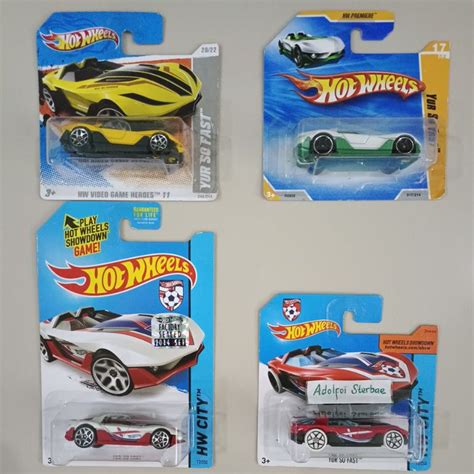 Hotwheels Hot Wheels Yur So Fast Factory Sealed Short Card Hw City Hw Video Game Heroes 11 Hw