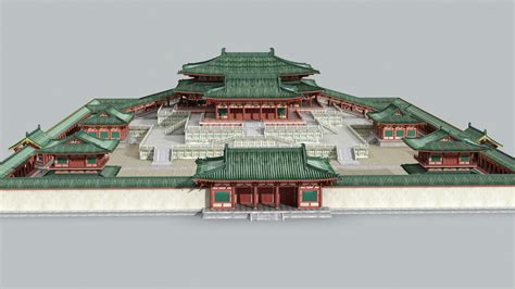 Ancient China Palace 3D - TurboSquid 1476734