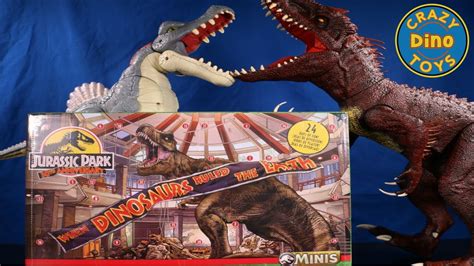 30 Jurassic World Dominion Surprise Dinosaur Toys Blind Bags Jurassic Park 30th Advent Calendar