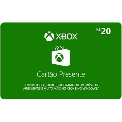 Gift Card Xbox 20 Reais Código Digital KaBuM