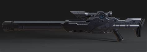 Artstation Near Future Sniper Rifle