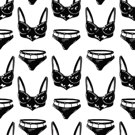 Premium Vector Digital Paper Erotic Lingerie Bdsm Background