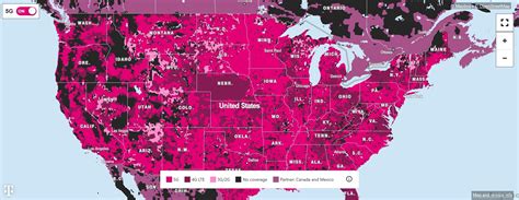 T Mobile Worldwide Coverage Map – Topographic Map of Usa with States