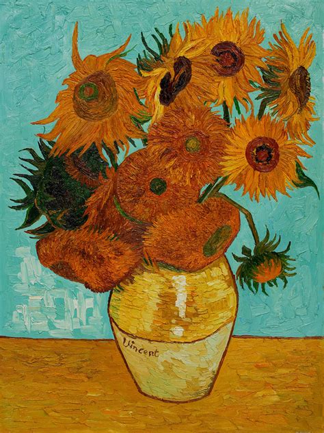 Sunflowers Vincent Van Gogh