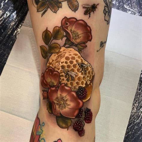 Honeycomb Tattoo Designs With Meaning Art And Design