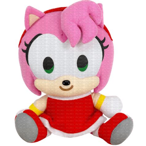 Sonic The Hedgehog Chibi Amy Rose Plush Amyrose Sonic Plush Toy