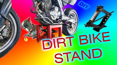 Diy Dirt Bike Stand Youtube