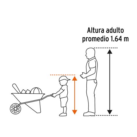 Ficha Tecnica Carretilla para niños concha metálica 54 x 40 cm Truper