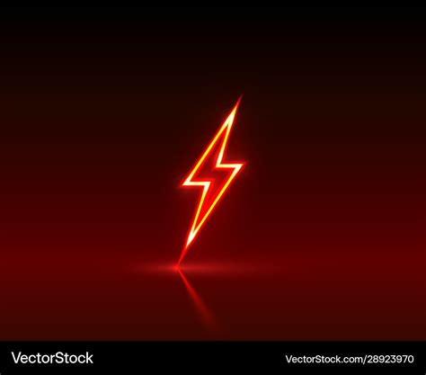 Red Lightning Bolt Logo