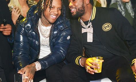 Rapper Lil Durk And Meek Mill Attend Meek Mill Championships Album