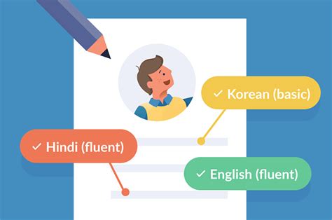 Cómo enumerar los niveles de habilidades lingüísticas en su currículum