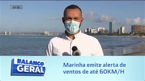 Frente Fria Marinha Emite Alerta De Ventos De At Km H Para Alagoas