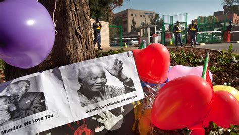 Nelson Mandela Remains In South African Hospital