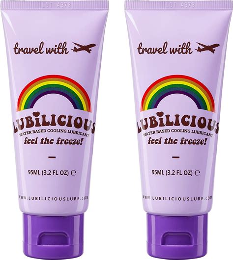 Lubilicious Cooling Sex Lube For Couples Pleasure Water Based Lubricant For Women