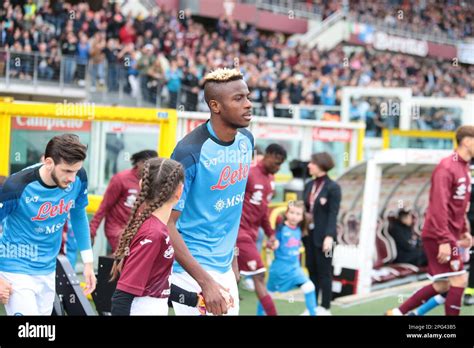 Victor Osimhen Of SSC Napoli During The Italian Serie A Football Match