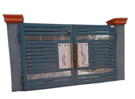 Modern Mild Steel Hinged Main Gate For Home At Rs 1200 Square Feet In