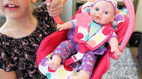 Car Seat Circo Feed & Sleep Baby Doll With Bottle Babydoll Carrier ...