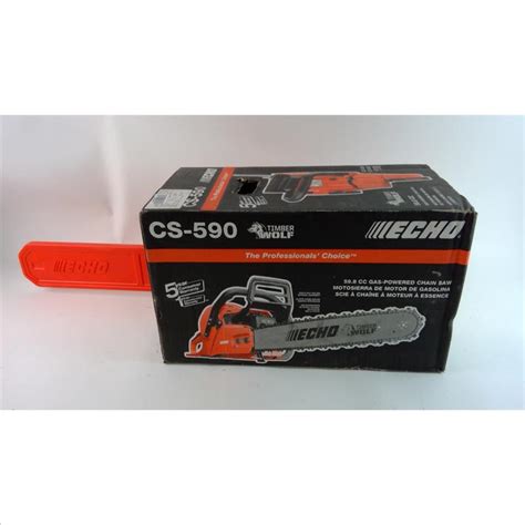 Echo CS 590 TimberWolf Chainsaw Property Room